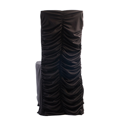 BLACK CHAIR COVER